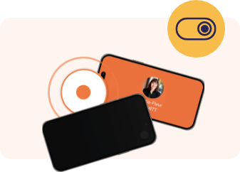 Inclinaison des téléphones
