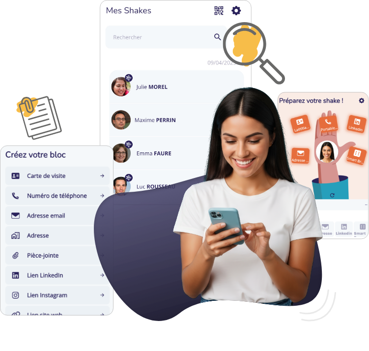 SmartShake pour les networkers