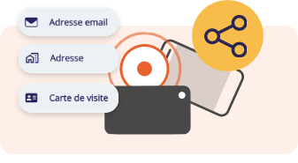 Partage instantané et sécurisé des coordonnées d’un simple geste