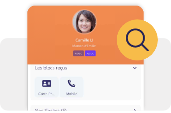 fiche contact enrichie
