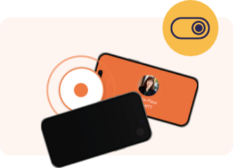 Inclinaison des téléphones
