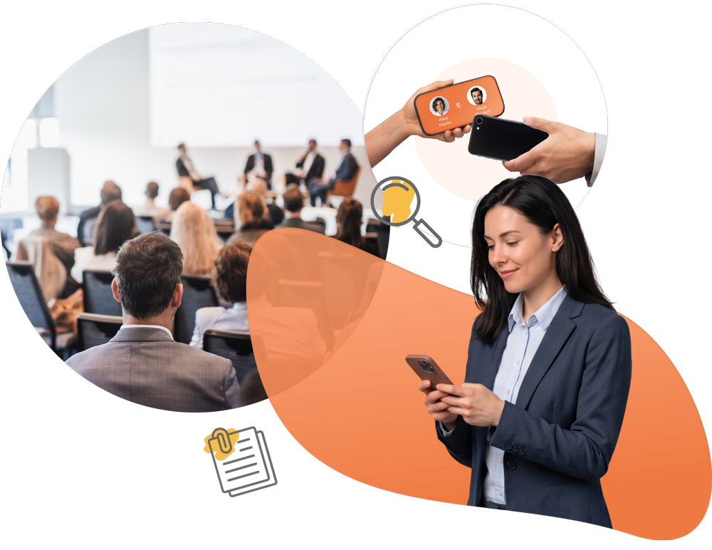 femme-smartphone-congres-smartshake